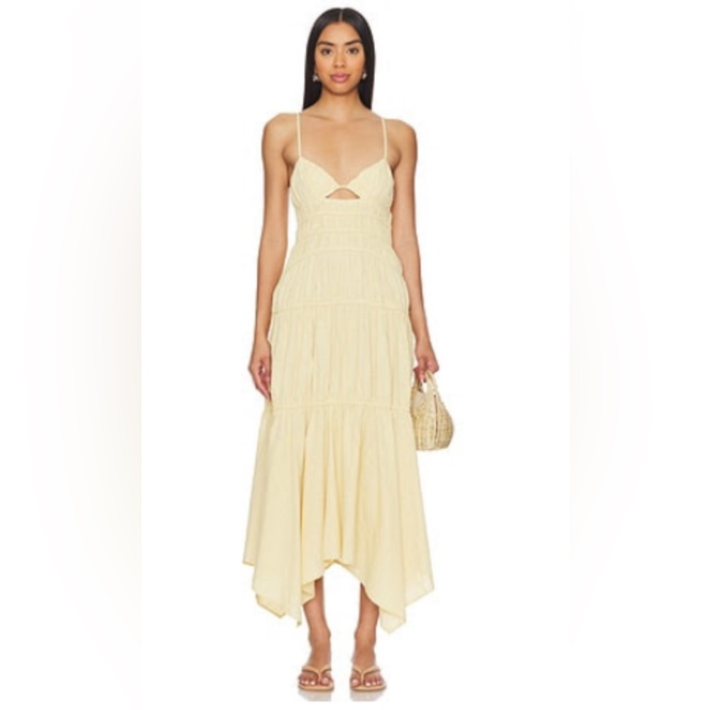 Revolve Tahlia Dress in Yellow SNDYS